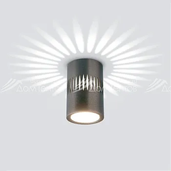 Накладной светильник Elektrostandard DLS026 7W 4200К графит