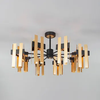 Люстра на штанге Eurosvet 70116/8 черный Люстра на штанге Eurosvet 70116/8 черный