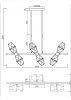 Люстра на штанге Maytoni MOD325PL-06G Люстра на штанге Maytoni MOD325PL-06G
