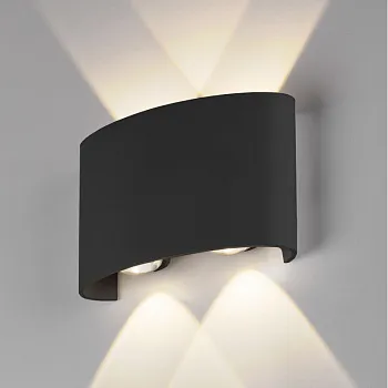 Светильник настенный Elektrostandard 1555 TECHNO LED TWINKY DOUBLE черный Светильник настенный Elektrostandard 1555 TECHNO LED TWINKY DOUBLE черный