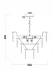 Каскадная люстра Freya FR5143PL-09G