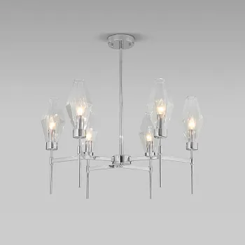 Люстра на штанге Eurosvet 60143/6 хром Люстра на штанге Eurosvet 60143/6 хром