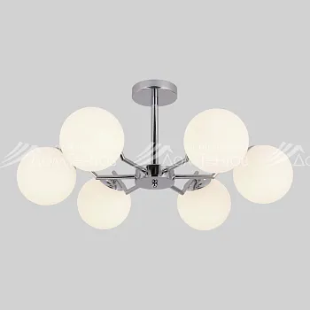 Люстра на штанге Eurosvet 70154/6 хром Люстра на штанге Eurosvet 70154/6 хром