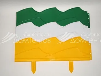 Б-07 Бордюр "Волна" 14х300см