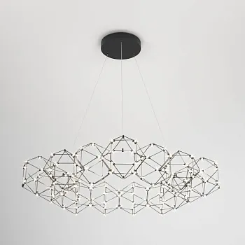 Подвесная люстра Eurosvet 90169/15 черный жемчуг