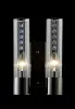 Бра Crystal Lux OTONO AP2 BLACK CHROMIUM/TRANSPARENTE