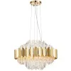 Каскадная люстра Natali Kovaltseva RIVERA 81443/8C GOLD