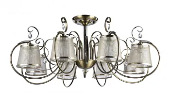 Люстра на штанге Freya FR2020-CL-08-BZ