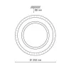 Накладной светильник Sonex 2041/DL