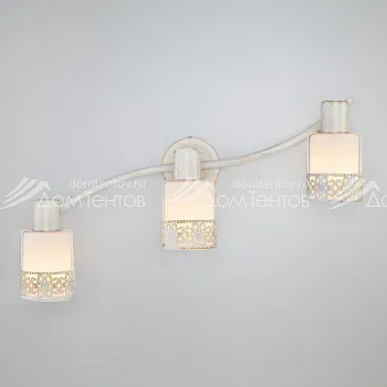 Спот Eurosvet 20025/3 белый с золотом