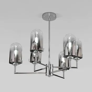 Люстра на штанге Eurosvet 60156/6 хром Люстра на штанге Eurosvet 60156/6 хром