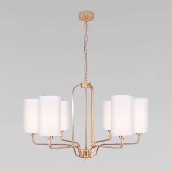 Подвесная люстра Eurosvet 60128/6 золото