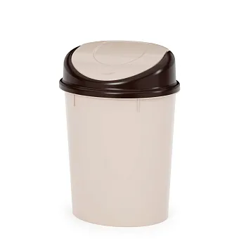 Контейнер д/мус 8л  овал.беж  (А) М1550