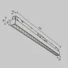 Светильник на шине Maytoni Technical TR031-2-24W2.7K-B Светильник на шине Maytoni Technical TR031-2-24W2.7K-B