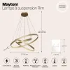 Подвесная люстра Maytoni MOD058PL-L100BS4K
