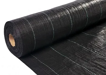 Почвоукрывной материал 70г/м2 рулон 1,05х100м, черный Почвоукрывной материал 70г/м2 рулон 1,05х100м, черный