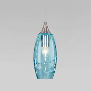 Подвесной светильник Eurosvet 50222/1 голубой