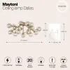 Накладная люстра Maytoni MOD545PL-20G Накладная люстра Maytoni MOD545PL-20G