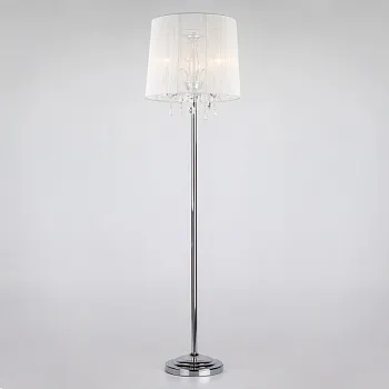 Торшер Eurosvet 2045/3F хром/белый торшер