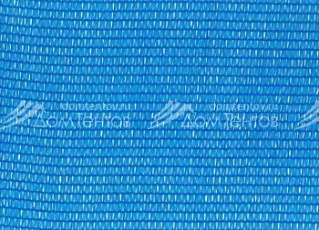 Фасадная сетка 80 г/м2 ленточный ПНД, синий цвет