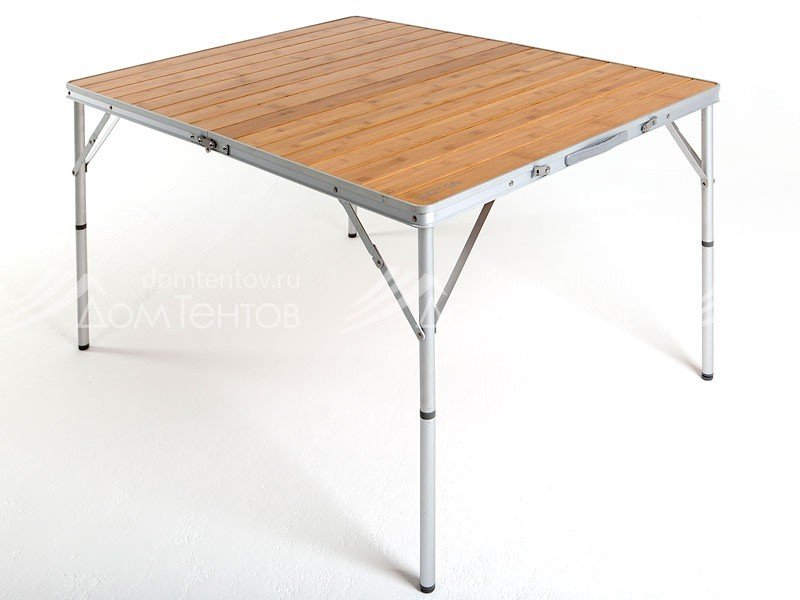 Кемпинговый стол World of Maverick Bamboo с бамбуковой столешницей XY-ABT003