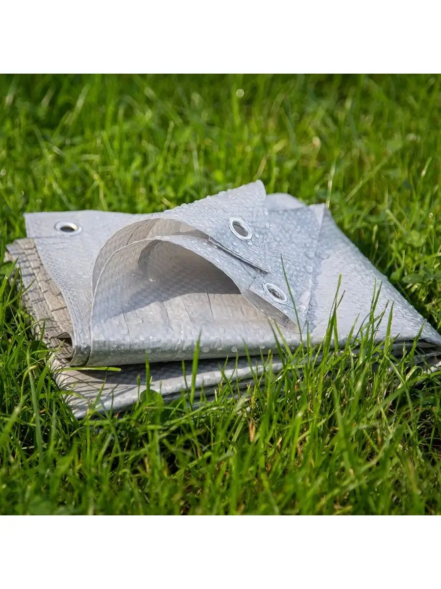 Тент Миротент 60 г/м2 6х8 с люверсами