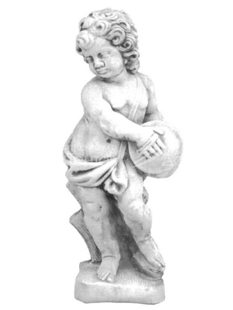 Скульптура "мальчик с тарелками" №286