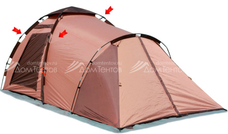 Основная дуга каркаса к палатке World of Maverick Family comfort (фибергласс, 9.5 мм, быстросборная)