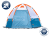 Палатка для зимней рыбалки World of Maverick Ice 2, цвет: blue / white
