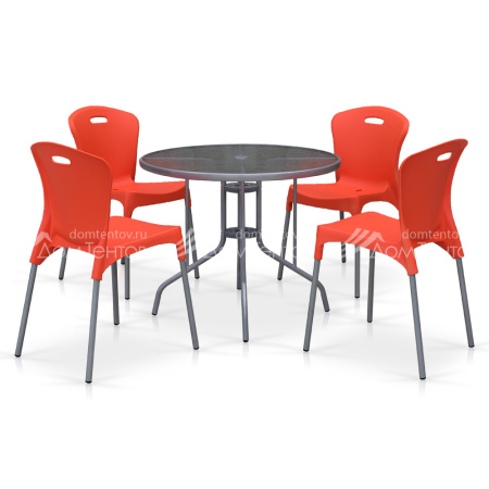 Комплект мебели для летнего кафе TD90/XRF065