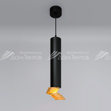 Подвесной светильник Elektrostandard DLN103 GU10 черный/золото