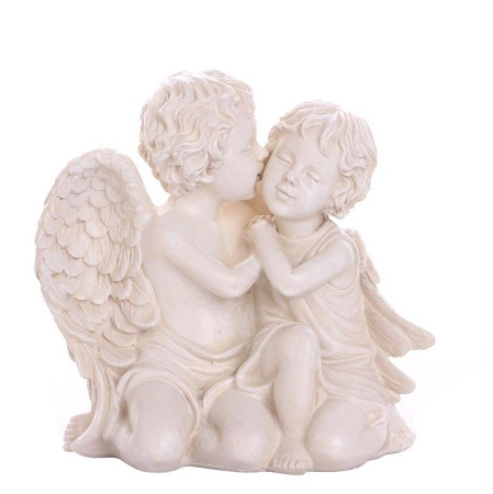 Ангелы (покрытие серебром) 19х12х21 см