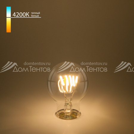Светодиодная лампа Elektrostandard Classic FD 6W 4200K E27 (A60 спираль прозрачный) ( BLE2708)