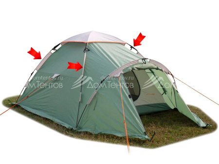 Основная дуга каркаса к палатке World of Maverick Comfort (фибергласс, 7.9 мм, быстросборная)