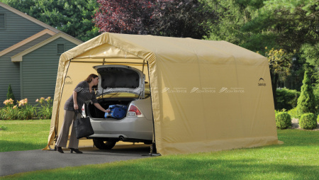 Тентовый гараж  3 x 4,6 x 2,4 м