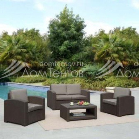 Комплект мебели с диваном AFM-2017B Dark brown