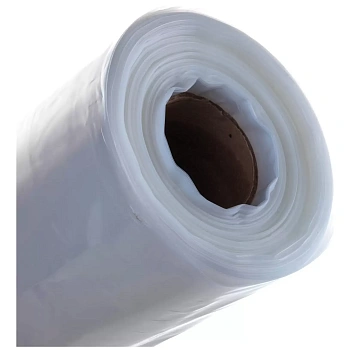 Полиэтиленовая пленка 80 мкм рулон 3х100м, белая