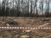 Сигнальная лента оградительная, толщина 35мкм, ширина 50мм, длина 200м, красно-белая