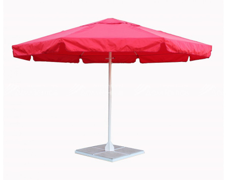 Зонт 4,0 х 4,0 м с воланом (стальной каркас) 8спиц