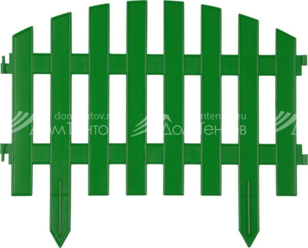 Забор декоративный Палисадник св. зеленый