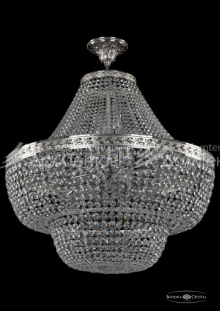 Люстра на штанге Bohemia Ivele Crystal 19101/H1/70IV Ni