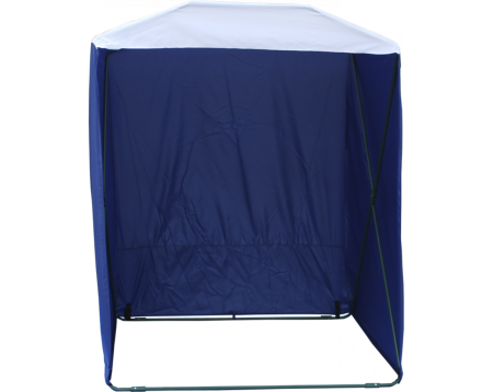 Торговая палатка Митек Кабриолет 2,5х2,0 бело-синяя