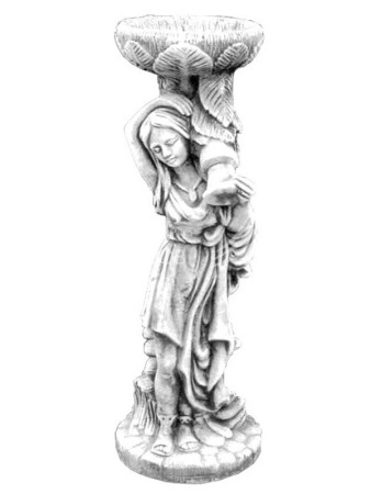 Скульптура "девушка с тазом" №338