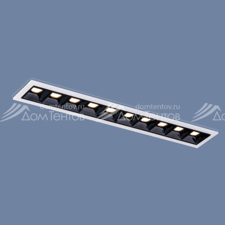 Встраиваемый светильник Elektrostandard 9922 LED 20W 4200K белый/черный