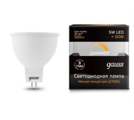 Светодиодная лампа Gauss 101505105-D