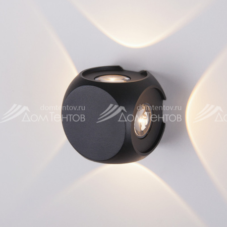 Светильник настенный Elektrostandard 1504 TECHNO LED CUBE черный