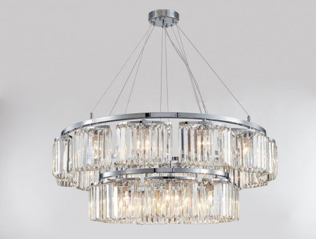 Подвесная люстра Newport 4358+12/S chrome