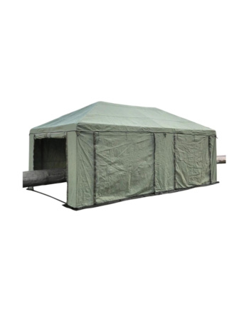 Палатка сварщика 3х6м (брезент), усиленный каркас